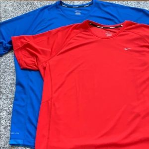 Nike Drifit Running T-shirt’s (Pair) XXL